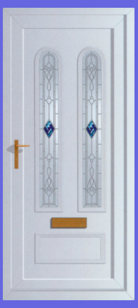 Cambridge Fused Blue Door