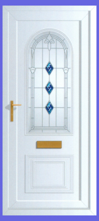 Devon Fused Blue Door