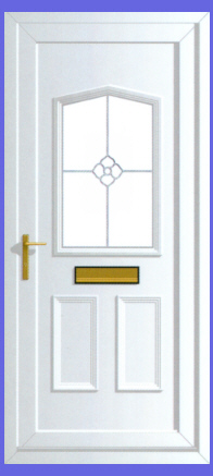 Jacobean Silver Grille Door