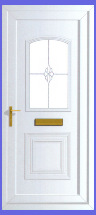 Victorian Silver Grille Door