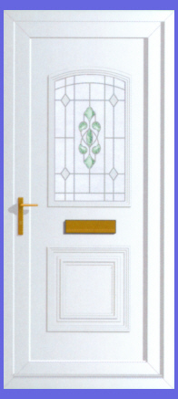 Victorian Tinted Emerald Door