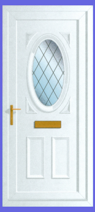 Warwick Diamond Lead Door
